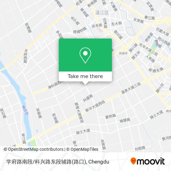 学府路南段/科兴路东段辅路(路口) map