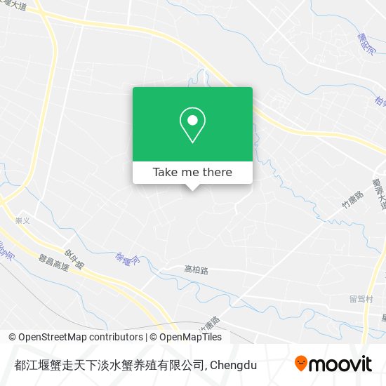 都江堰蟹走天下淡水蟹养殖有限公司 map