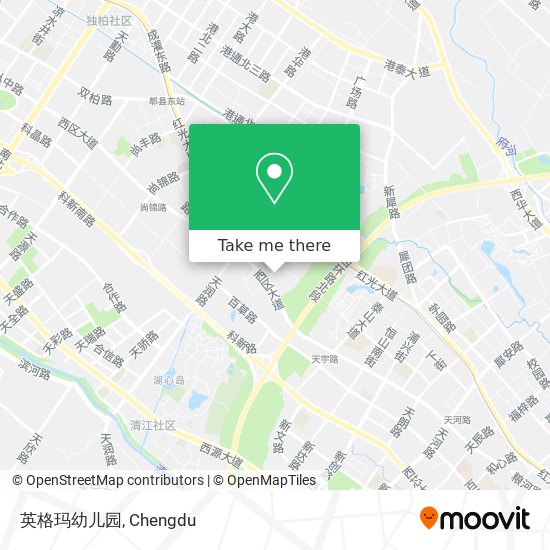 英格玛幼儿园 map