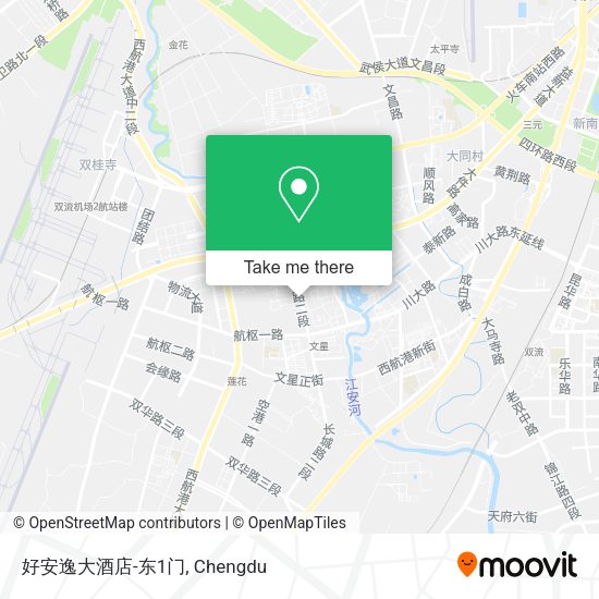 好安逸大酒店-东1门 map