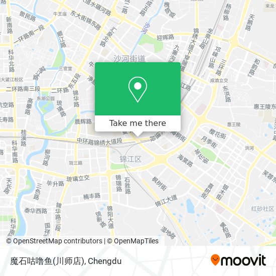 魔石咕噜鱼(川师店) map