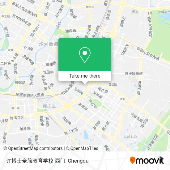 许博士全脑教育学校-西门 map