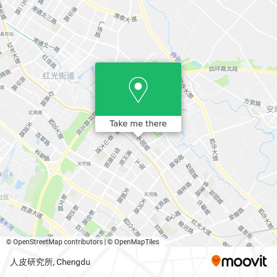 人皮研究所 map