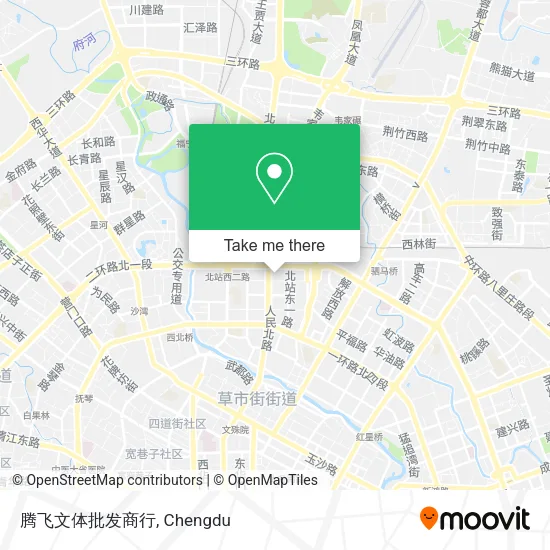 腾飞文体批发商行 map