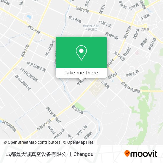 成都鑫大诚真空设备有限公司 map