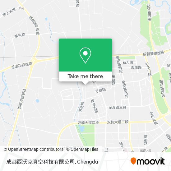 成都西沃克真空科技有限公司 map