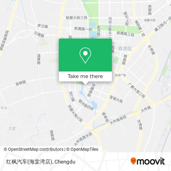 红枫汽车(海棠湾店) map