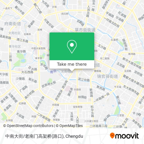 中南大街/老南门高架桥(路口) map