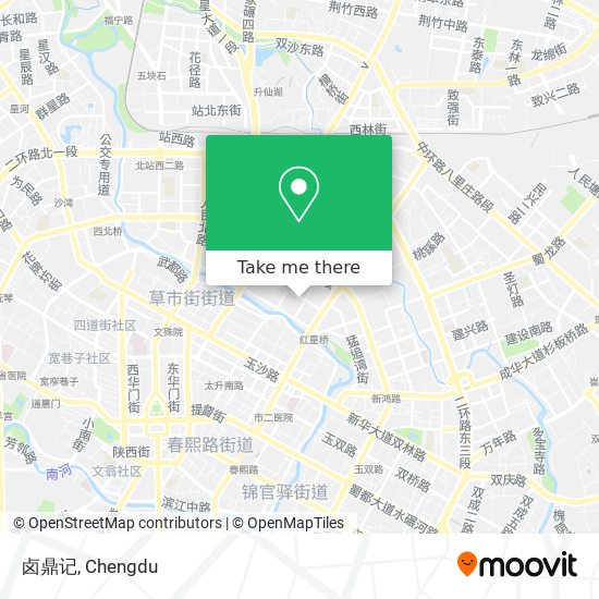 卤鼎记 map