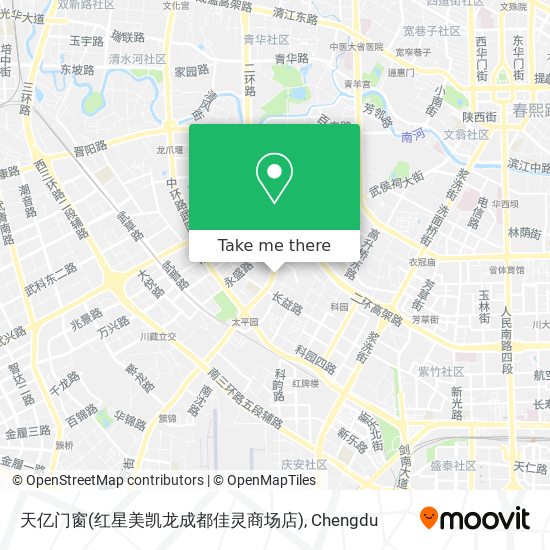 天亿门窗(红星美凯龙成都佳灵商场店) map