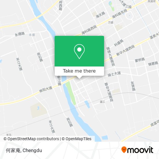 何家庵 map