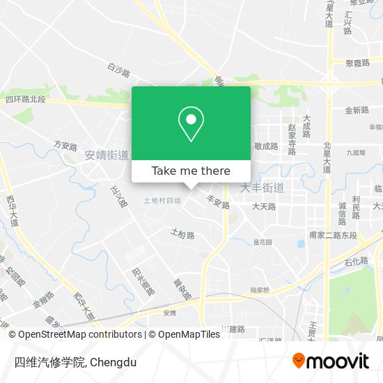 四维汽修学院 map
