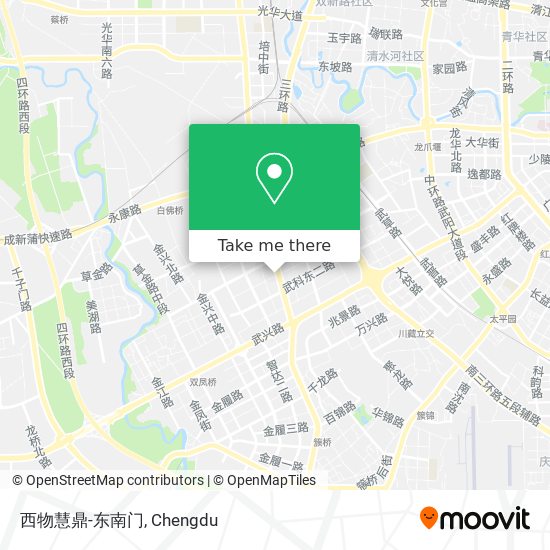 西物慧鼎-东南门 map