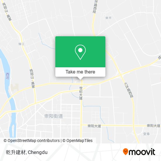 乾升建材 map