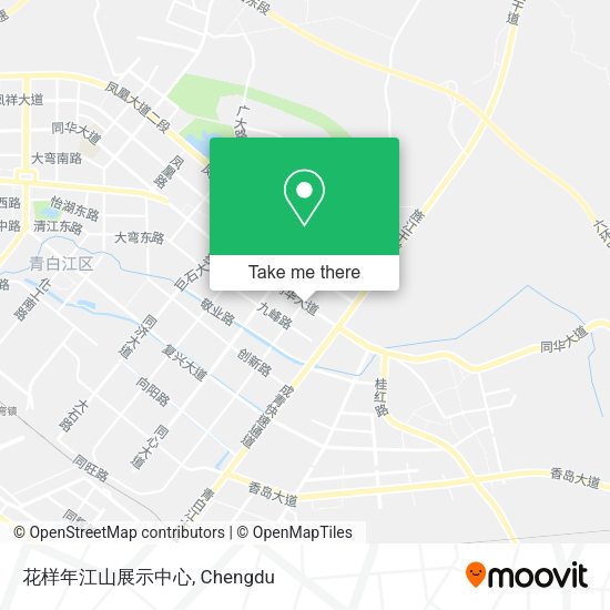 花样年江山展示中心 map