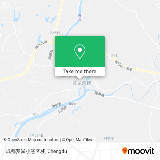 成都罗岚小憩客栈 map
