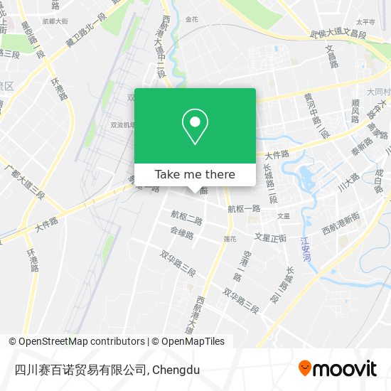 四川赛百诺贸易有限公司 map