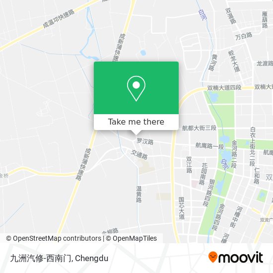 九洲汽修-西南门 map