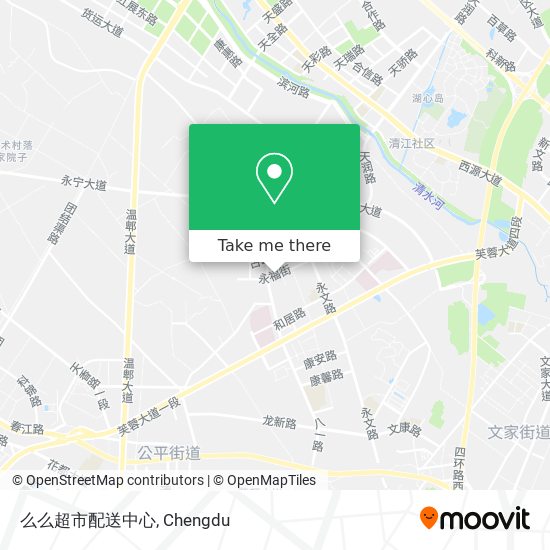 么么超市配送中心 map