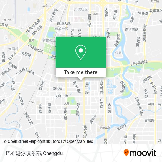 巴布游泳俱乐部 map