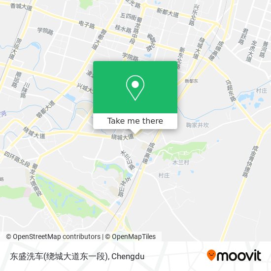 东盛洗车(绕城大道东一段) map