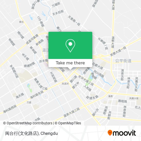 闽台行(文化路店) map