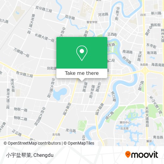 小宇盐帮菜 map