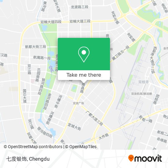 七度银饰 map