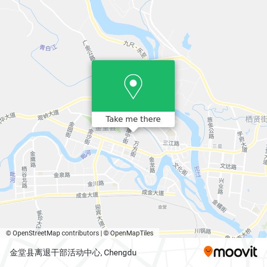 金堂县离退干部活动中心 map