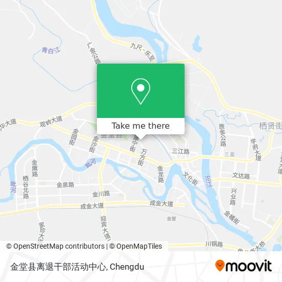 金堂县离退干部活动中心 map
