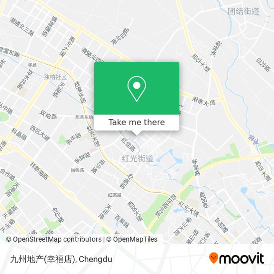 九州地产(幸福店) map
