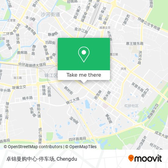 卓锦曼购中心-停车场 map