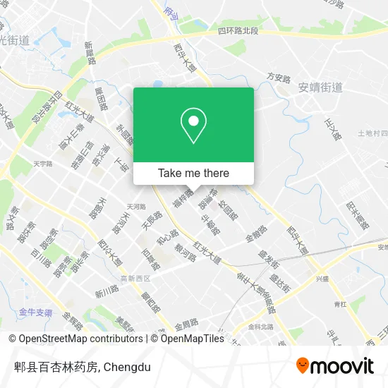 郫县百杏林药房 map