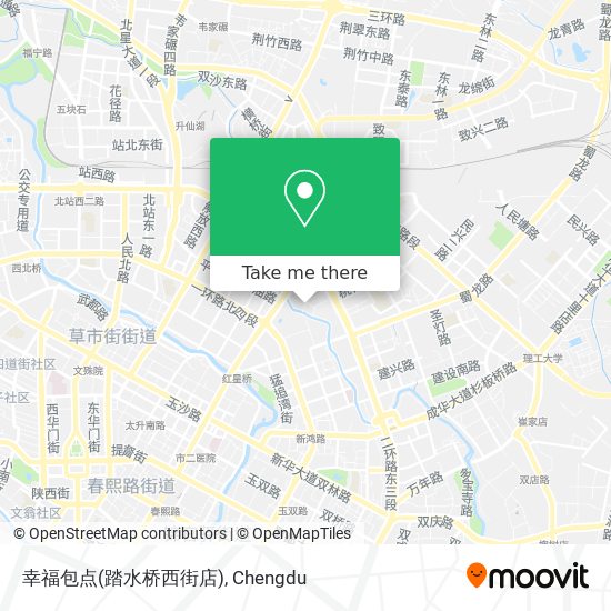 幸福包点(踏水桥西街店) map