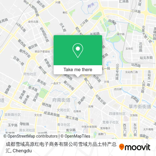 成都雪域高原红电子商务有限公司雪域方品土特产总汇 map