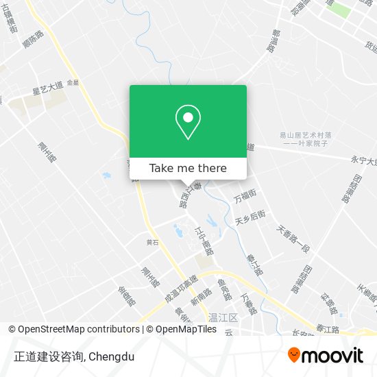 正道建设咨询 map
