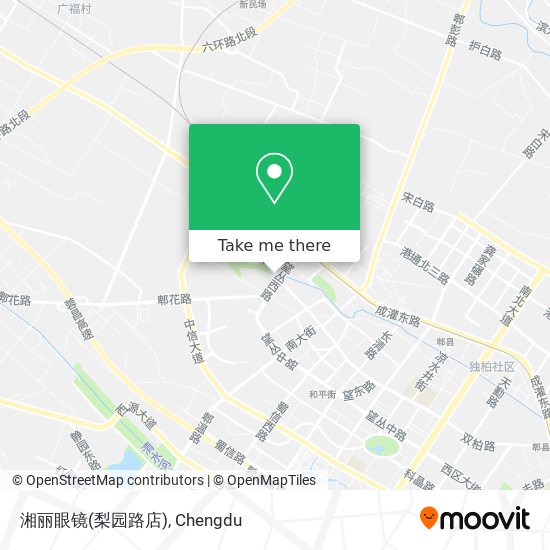 湘丽眼镜(梨园路店) map