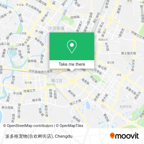 派多格宠物(合欢树街店) map