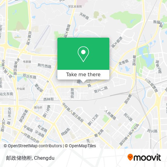 邮政储物柜 map