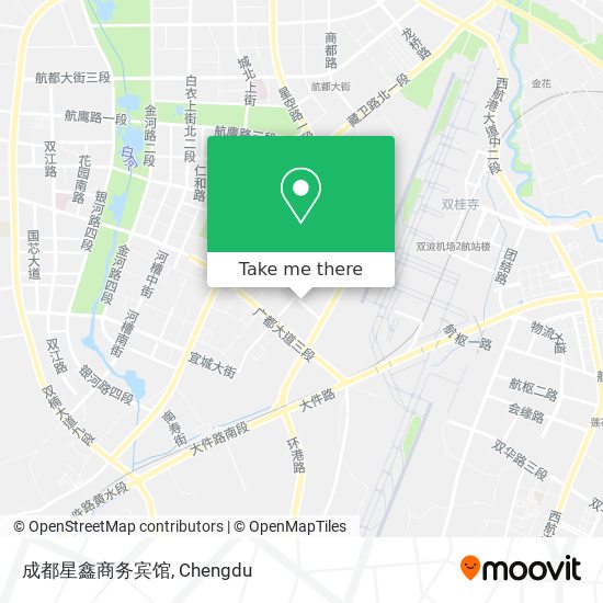 成都星鑫商务宾馆 map