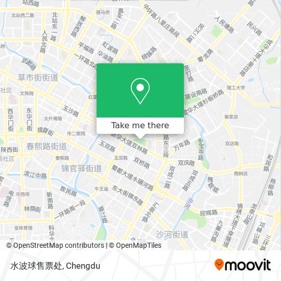 水波球售票处 map