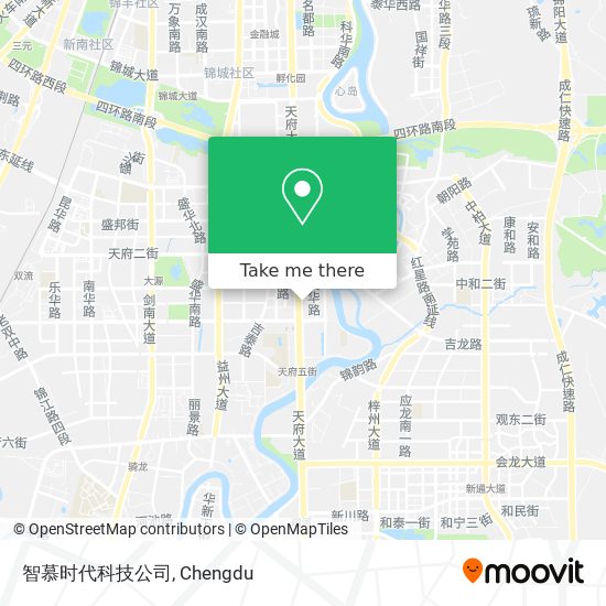 智慕时代科技公司 map