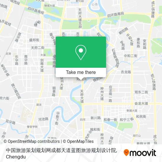 中国旅游策划规划网成都天道蓝图旅游规划设计院 map