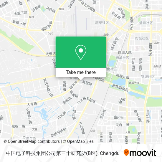 中国电子科技集团公司第三十研究所(B区) map