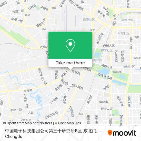 中国电子科技集团公司第三十研究所B区-东北门 map
