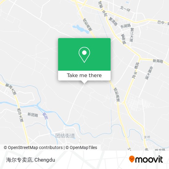 海尔专卖店 map