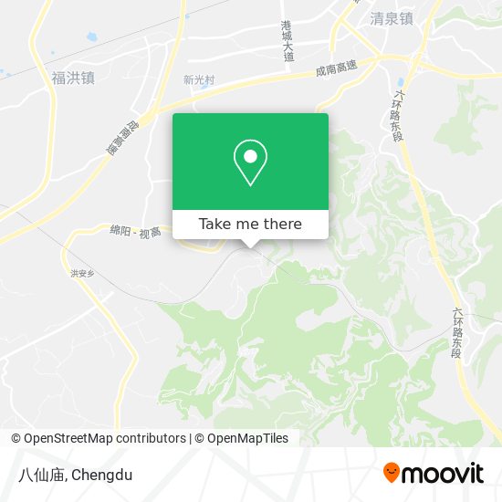 八仙庙 map