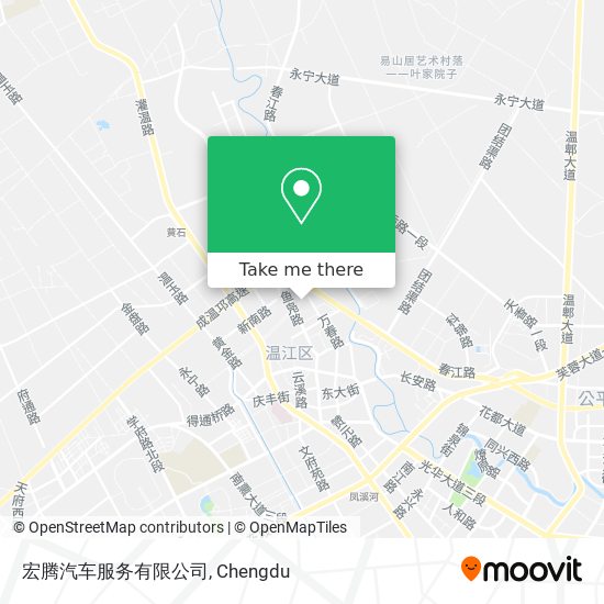 宏腾汽车服务有限公司 map