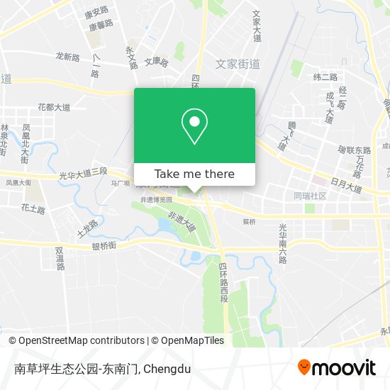 南草坪生态公园-东南门 map