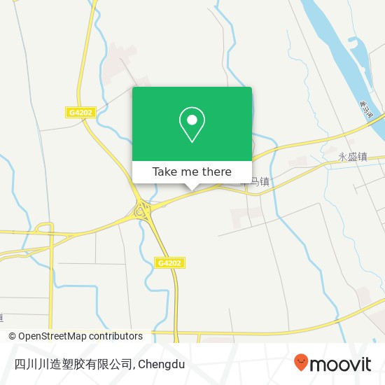 四川川造塑胶有限公司 map